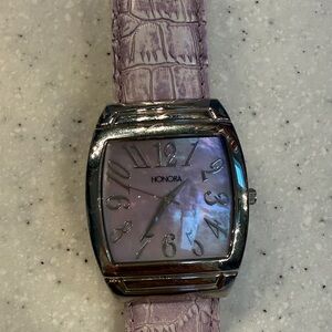 Honora Lavender Women's Watch with Silver Accents